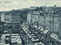 Trg bana Jelačića oko 1925.-1930. godine